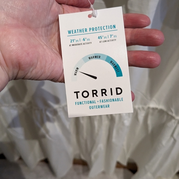 Torrid Puffer jacket with hood Torrid NWT size 2 - Picture 2 of 7